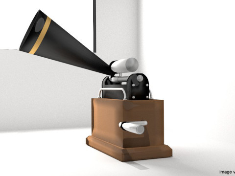 Phonograph - Type 2 3D मॉडल