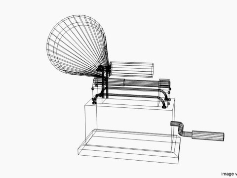 Phonograph - Type 2 3D मॉडल