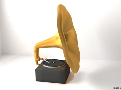 Phonograph - Type 3 Modello 3D