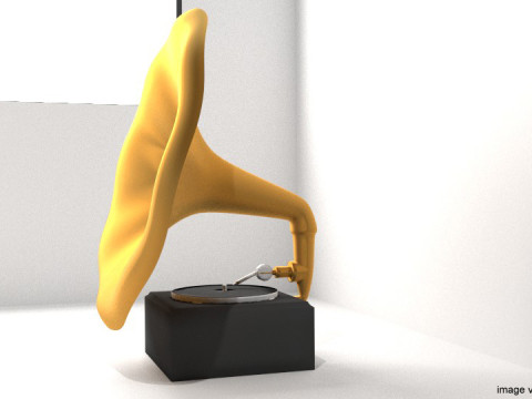 Phonograph - Type 3 3D Модель