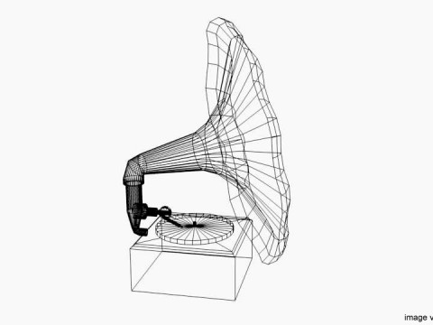 Phonograph - Type 3 3D Модель