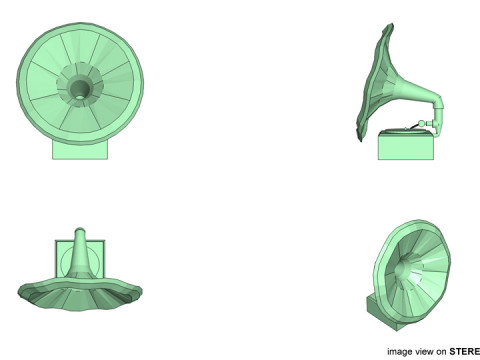 Phonograph - Type 3 3D Модель