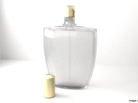 Флакон для духів - тип 1 3D Модель