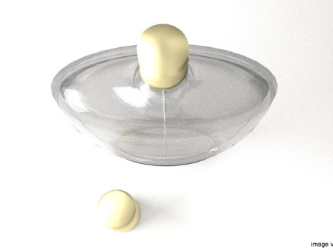 Perfume Bottle - Type 1 3D Model
