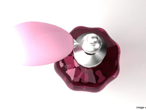 Perfume Bottle - Type 2 3D Model