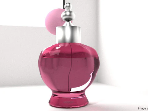 Perfume Bottle - Type 2 3D Model