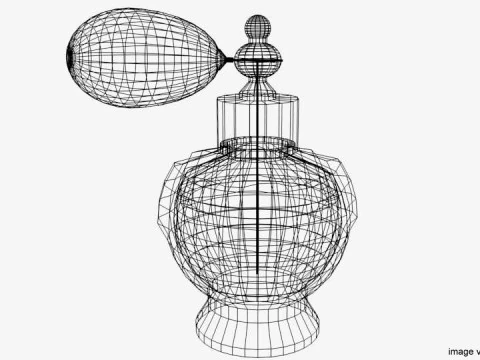Perfume Bottle - Type 2 3D Model