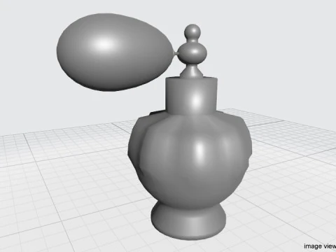 Perfume Bottle - Type 2 3D Model