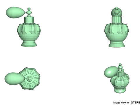 Perfume Bottle - Type 2 3D Модель