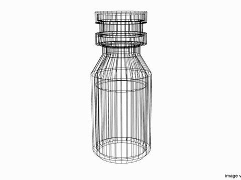 Perfume Bottle - Type 3 3D Модель