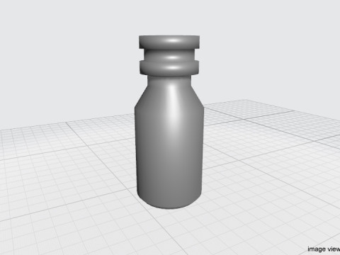Perfume Bottle - Type 3 3D Модель