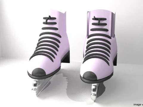 Patim no Gelo Modelo 3D