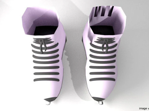 Ice Skate 3D Model