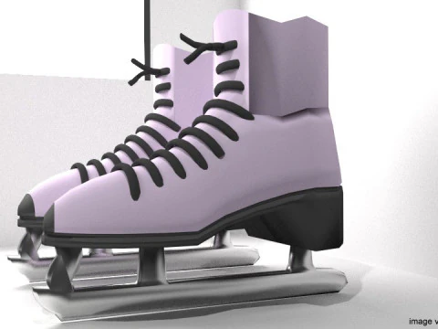 Ice Skate 3D Model