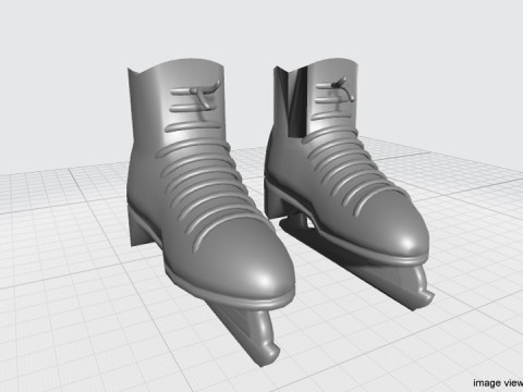 Ice Skate 3D Модель