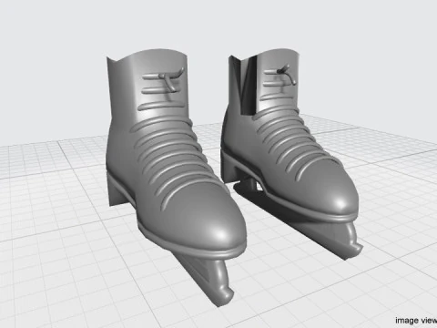 Ice Skate 3D Model