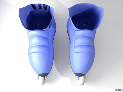 Inline Skates Modelo 3D