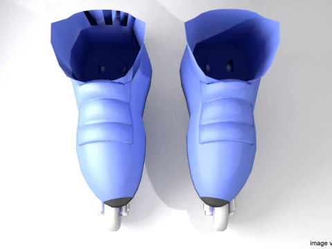 Inline Skates 3D Model