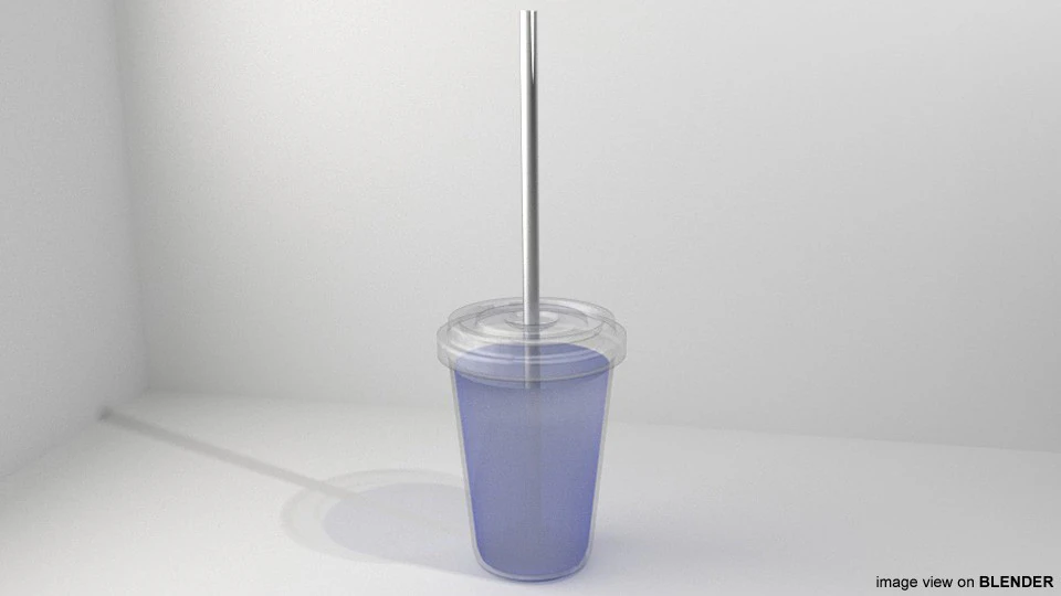 Disposable Cup Type 1 3D Model .c4d .max .obj .3ds .fbx .stl .blend 