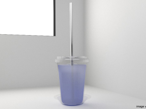Disposable Cup Type 1 Model 3D