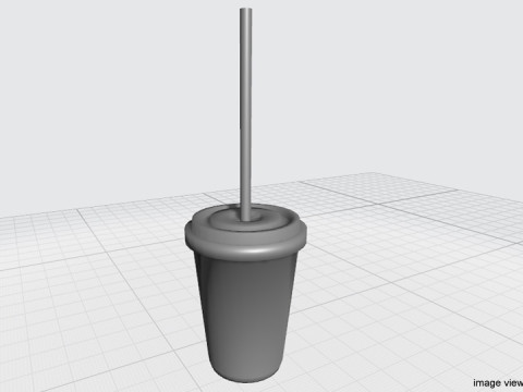 Disposable Cup Type 1 Model 3D