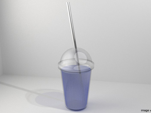 Disposable Cup Type 2 3D मॉडल