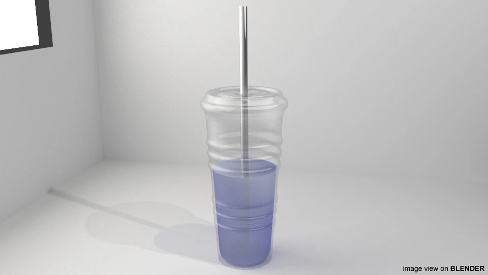 Copo Descart&aacute;vel Tipo 3 Modelo 3D .c4d .max .obj .3ds .fbx .stl .blend 