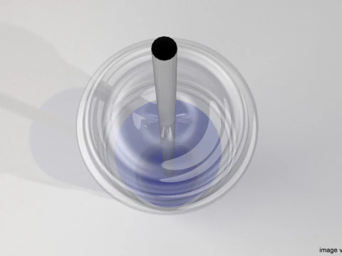 Copo Descart&aacute;vel Tipo 3 Modelo 3D