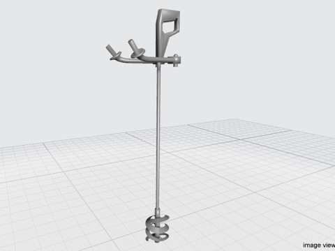 Concrete Mixer Machine - Type 3 3D-Modell