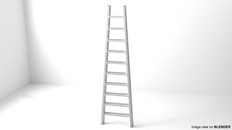 Ladder - Type 1 Modèle 3D .c4d .max .obj .3ds .fbx .stl .blend 