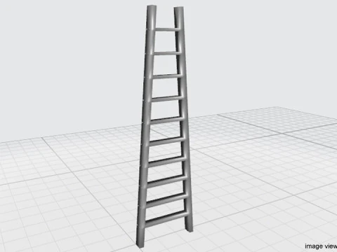 Ladder - Type 1 3D Model