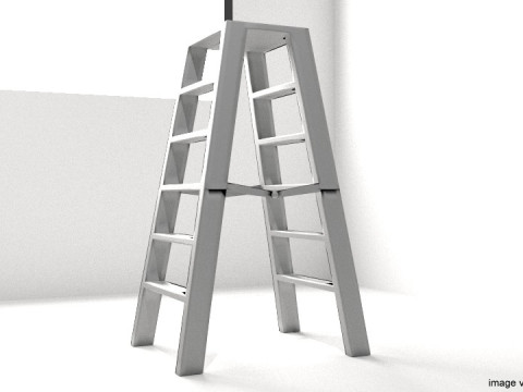 Ladder - Type 2 3D मॉडल