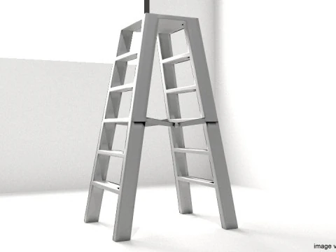 Ladder - Type 2 3D Model