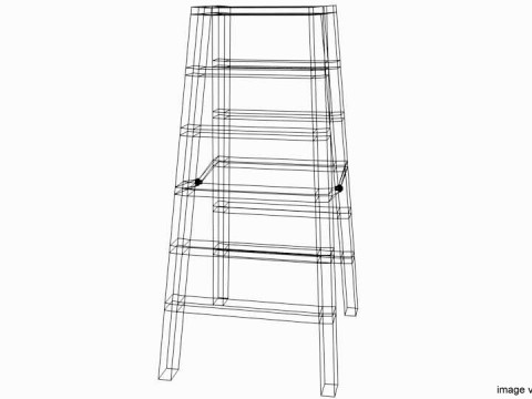 Ladder - Type 2 3D मॉडल