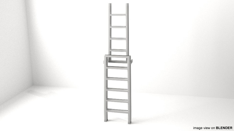 Ladder - Type 3 Modèle 3D .c4d .max .obj .3ds .fbx .stl .blend 