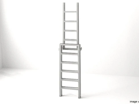 Tangga - Tipe 3 Model 3D