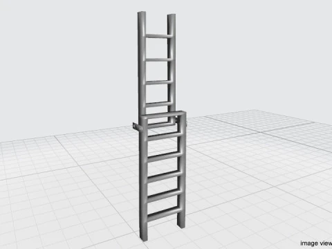 Ladder - Type 3 3D Model