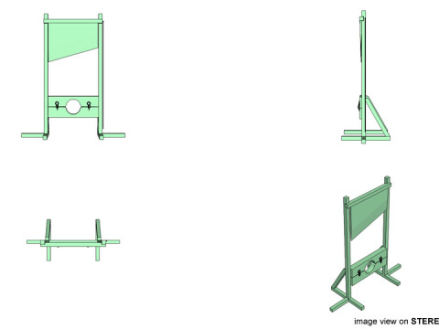 Guillotine 3D Model