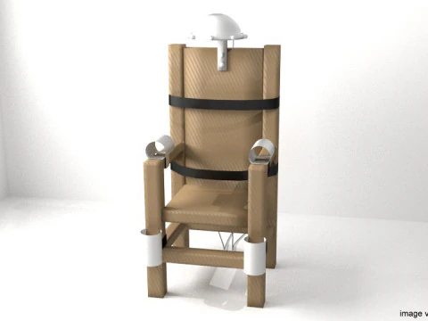 Cadeira el&eacute;trica Modelo 3D