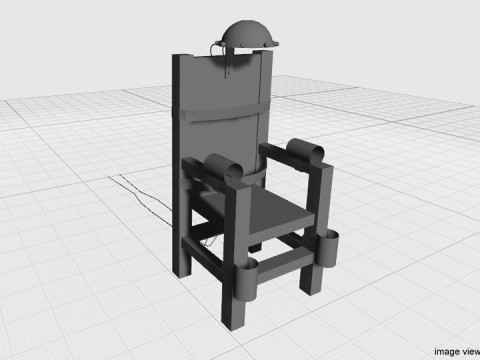 Electric Chair 3D 모델