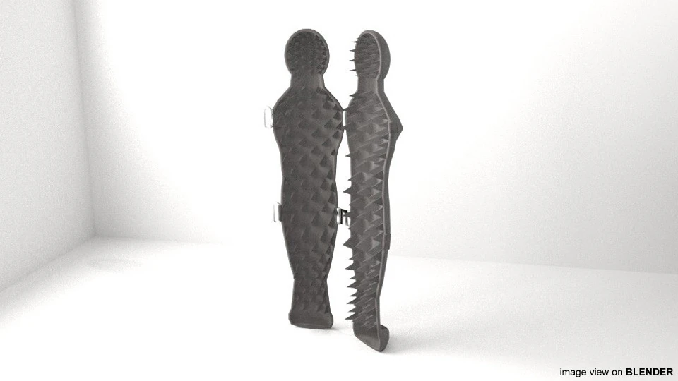 The Iron Maiden 3D Model .c4d .max .obj .3ds .fbx .stl .blend