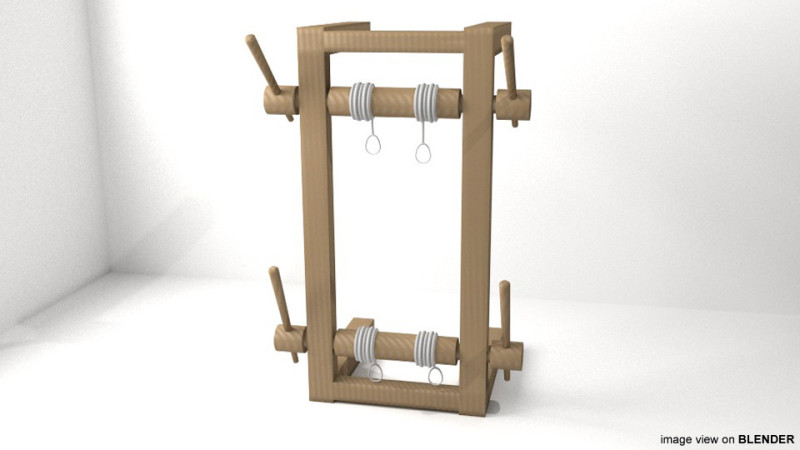 The Rack Modello 3D .c4d .max .obj .3ds .fbx .stl .blend 
