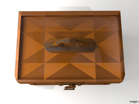 Treasure Chest - Type 1 3D Model