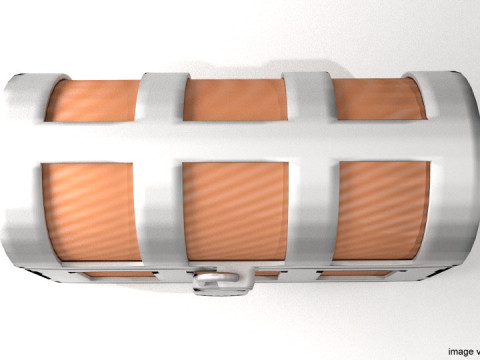 Treasure Chest - Type 2 3D 모델