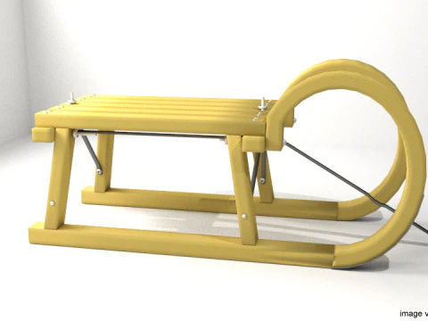 Slitta - Tipo 1 Modello 3D