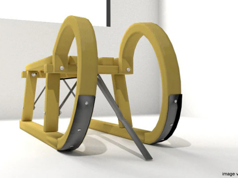 Sled - Type 1 3D Model