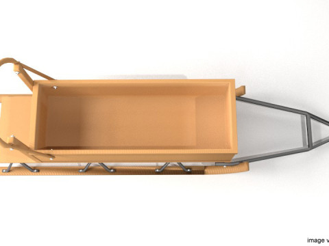 Sled - Type 2 3D Модель
