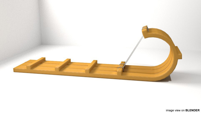 Sled - Type 3 Modèle 3D .c4d .max .obj .3ds .fbx .stl .blend 