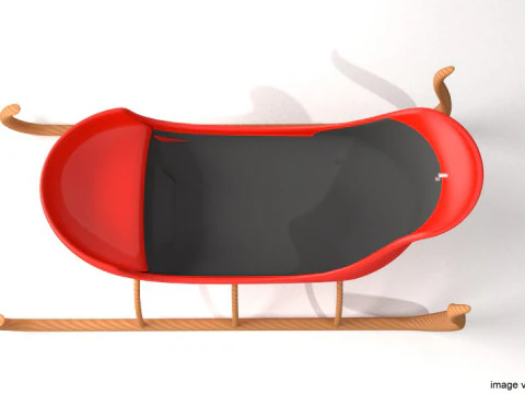 Sled - Type 5 3D Model