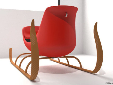 Sled - Type 5 3D Model